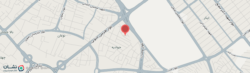 آدرس هتل آپارتمان زاگرس مشهد روی نقشه