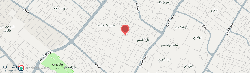 آدرس هتل سنتی شیخداد یزد روی نقشه