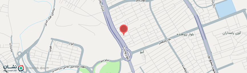 آدرس هتل آپارتمان رازی خرم آباد روی نقشه