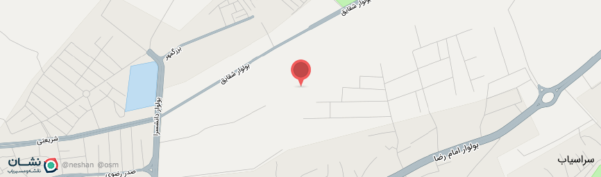 آدرس هتل پدیده مشهد روی نقشه