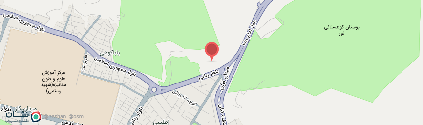آدرس هتل بزرگ شیراز روی نقشه
