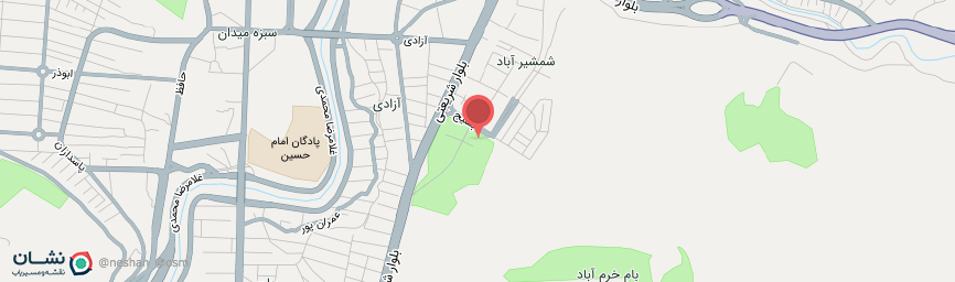 آدرس هتل شهرداری خرم آباد روی نقشه