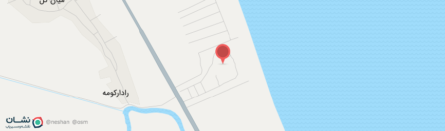 آدرس هتل ستاره دریا لنگرود روی نقشه