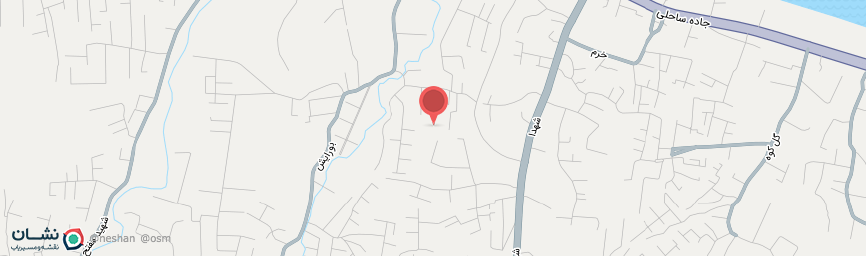 آدرس مجتمع عباس آباد بهشهر روی نقشه