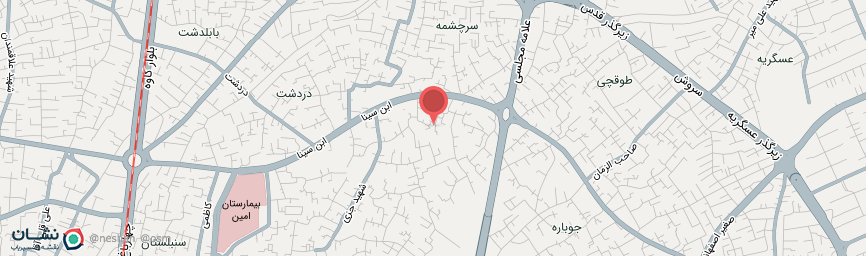 آدرس هتل رامان اصفهان روی نقشه