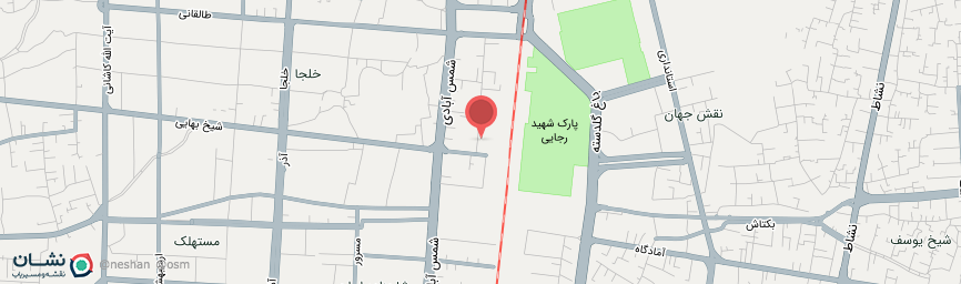 آدرس هتل چهارباغ اصفهان روی نقشه