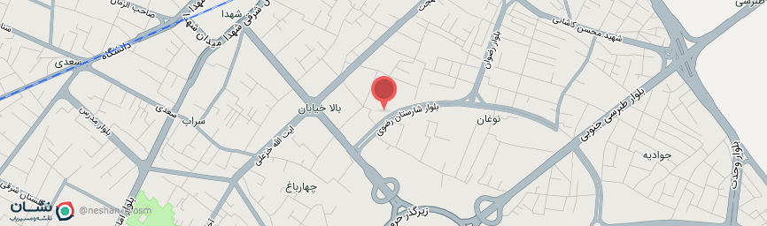 آدرس هتل آراد مشهد روی نقشه
