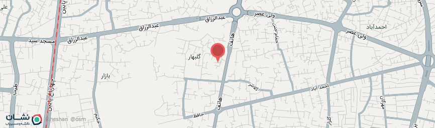آدرس اقامتگاه سنتی سلطانی اصفهان روی نقشه