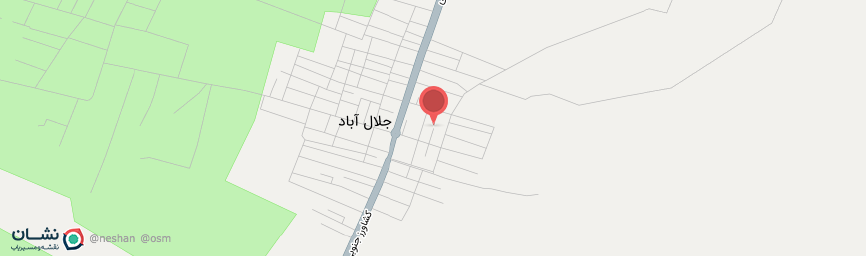 آدرس خانه مسافر خانه مادری اصفهان روی نقشه