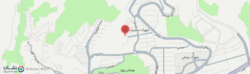 آدرس هتل اسپیناس پالاس تهران روی نقشه