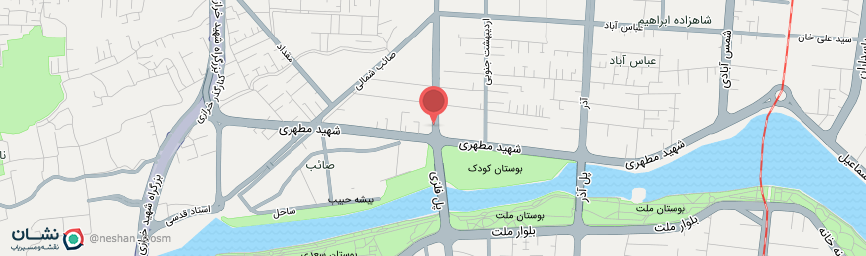 آدرس هتل آسمان اصفهان روی نقشه