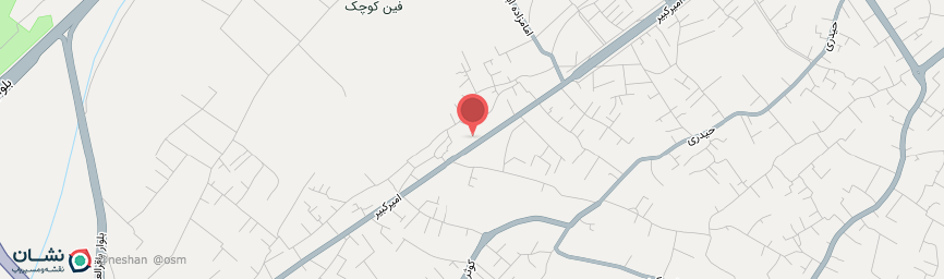 آدرس هتل امیرکبیر کاشان روی نقشه