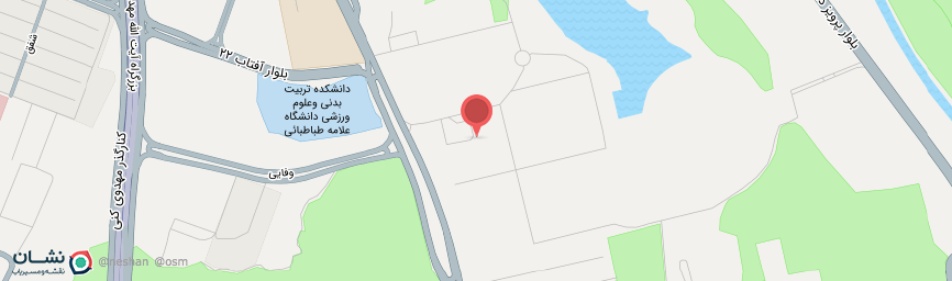 آدرس هتل آکادمی تهران روی نقشه