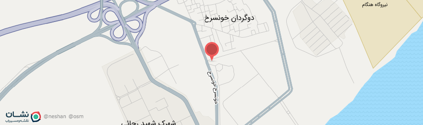 آدرس هتل خلیج فارس بندرعباس روی نقشه