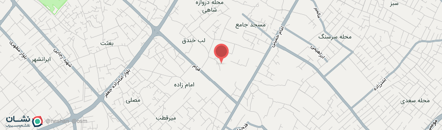 آدرس هتل مهر یزد روی نقشه