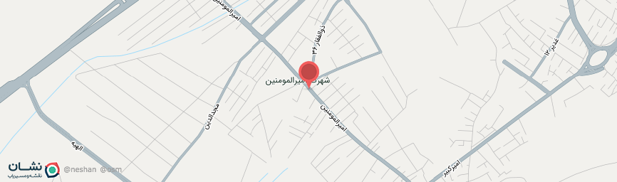 آدرس هتل خانه رز کاشان روی نقشه