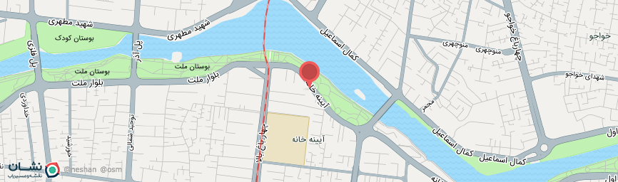 آدرس هتل اسپادانا اصفهان روی نقشه