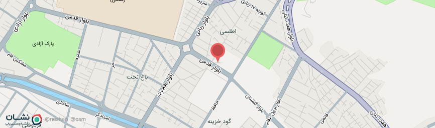 آدرس هتل پرسپولیس شیراز روی نقشه