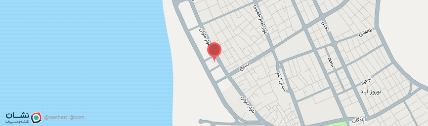 آدرس هتل ستاره خلیج فارس گناوه روی نقشه
