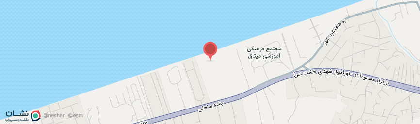 آدرس هتل نارنجستان نور روی نقشه