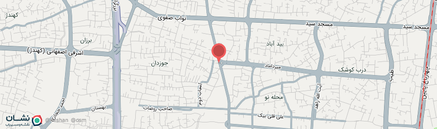 آدرس هتل ویانا اصفهان روی نقشه