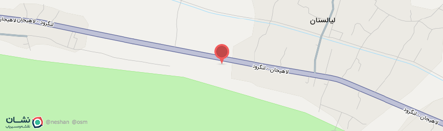 آدرس هتل البرز لاهیجان روی نقشه