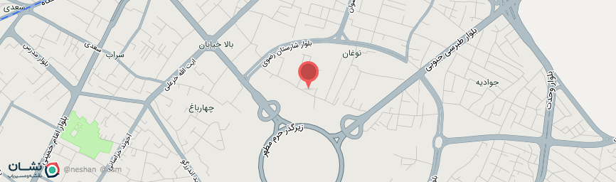 آدرس هتل انصار مشهد روی نقشه
