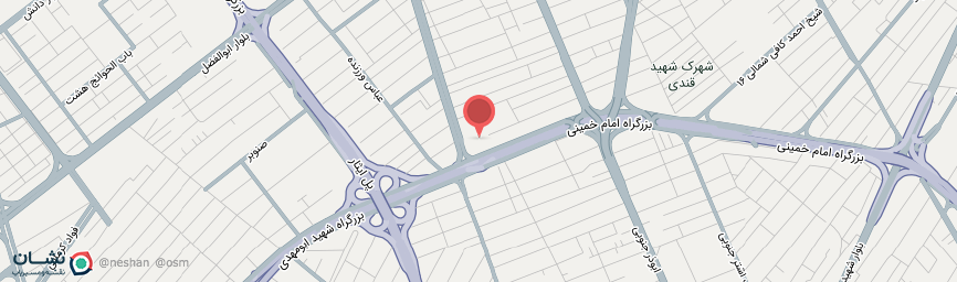 آدرس هتل گواشیر کرمان روی نقشه
