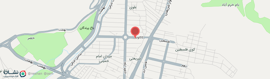 آدرس هتل سالیز خرم آباد روی نقشه