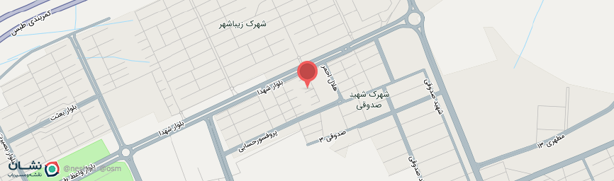 آدرس هتل بهمن طبس روی نقشه