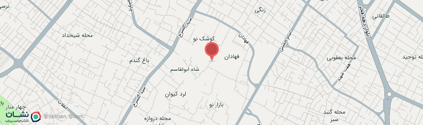 آدرس خانه مسافر نخل مهر یزد روی نقشه