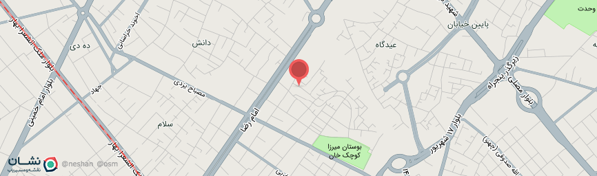 آدرس هتل کاکتوس مشهد روی نقشه