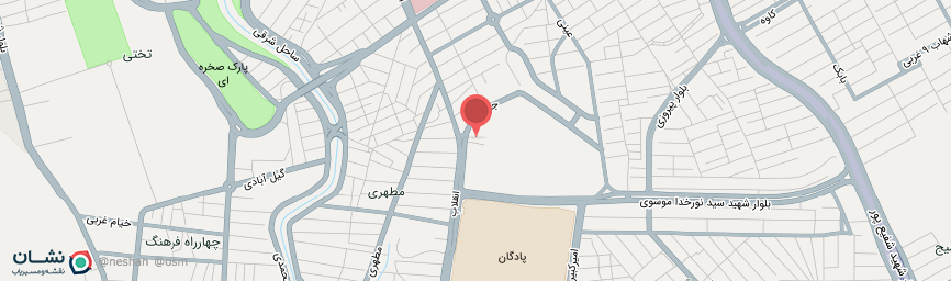 آدرس هتل عطر خرم آباد روی نقشه