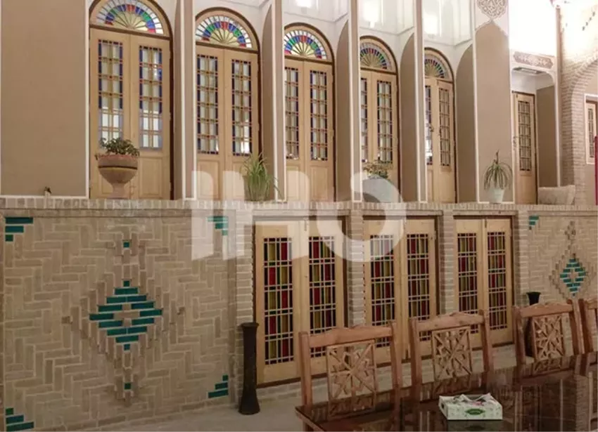 محوطه هتل سنتی پاس یزد