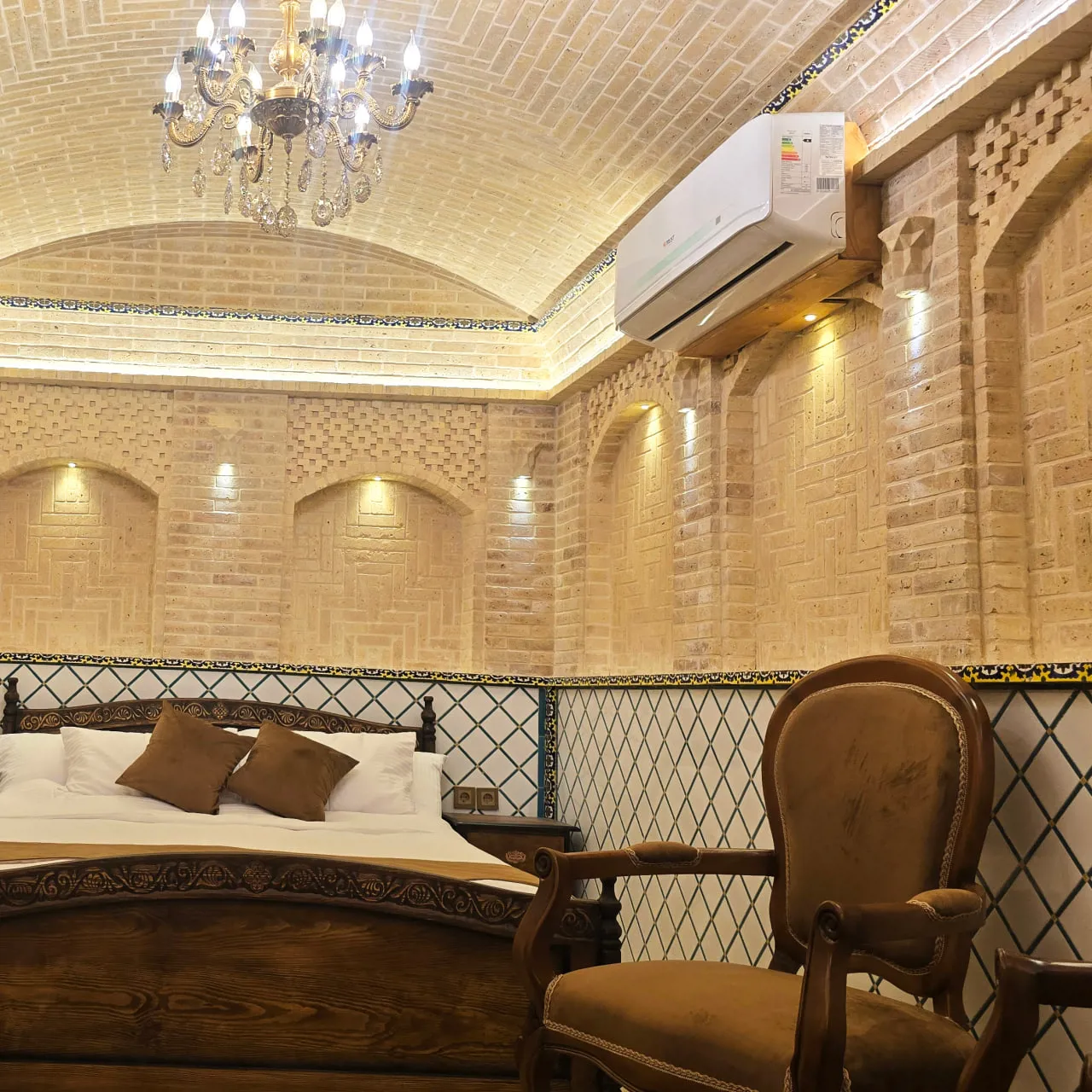 اتاق کانکت VIP شازده هتل بوتیک عمارت محلاتی شیراز