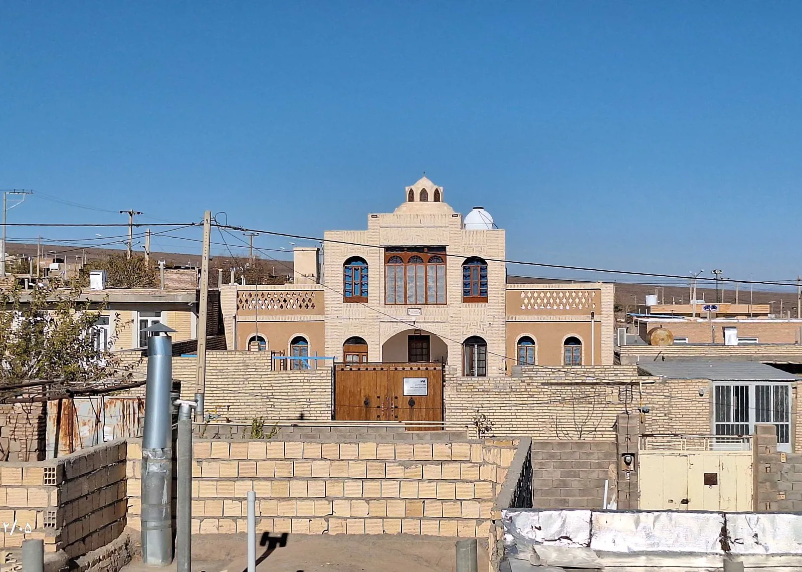 نمای اقامتگاه بوم گردی سرای امیربیک