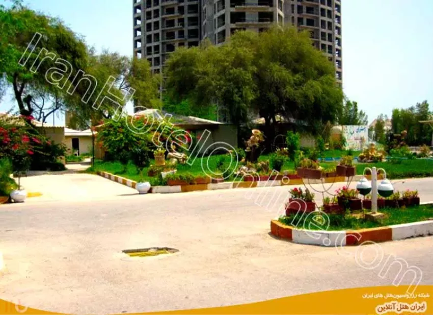 محوطه هتل دیدنی ها