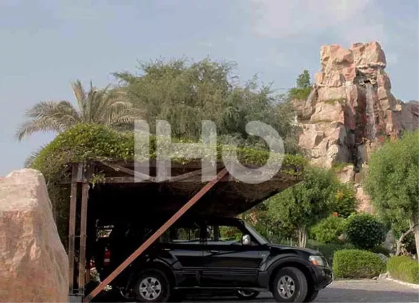 محوطه هتل صدف کیش