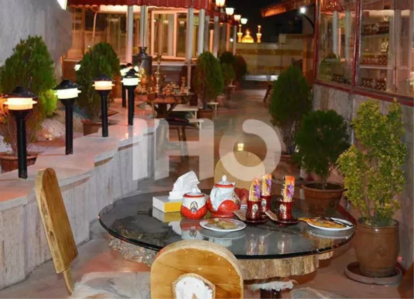 چایخانه سنتی هتل الماس مشهد