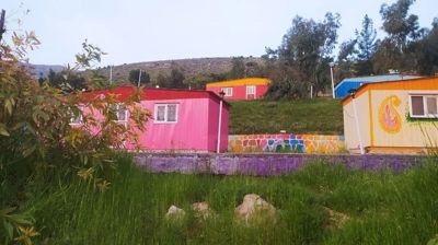 اقامتگاه بوم گردی بام سراب کانکس کلبه ای دو جداره برای شش نفر دره شهر