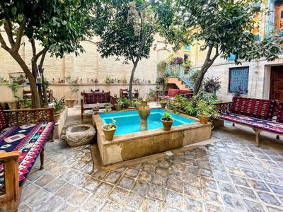 اقامتگاه سنتی تابش اتاق سه تخته شیراز