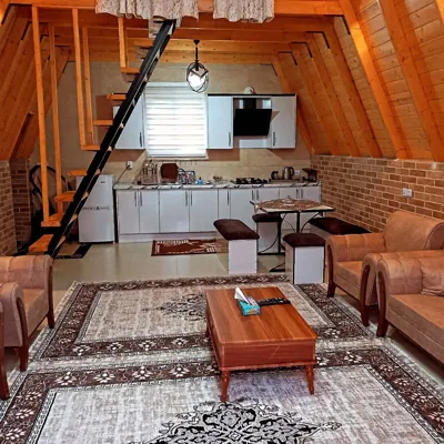 کلبه نیهان کلبه یکخوابه برای چهارنفر تنکابن