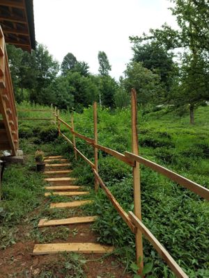 کلبه سطلسر کلبه جنگلی برای دو نفر لاهیجان