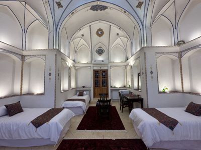 اقامتگاه سنتی باران اتاق هفت تخته شاهنشین آران و بیدگل