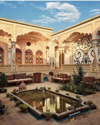اقامتگاه سنتی امیرالسلطنه اتاق اندرونی 1 برای دو نفر کاشان