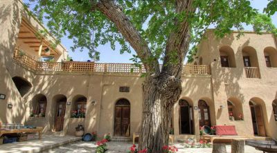 اقامتگاه بوم گردی توسلیان اتاق ایوان برای چهار نفر نطنز