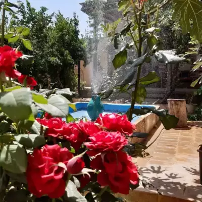 اقامتگاه های بوم گردی خورزن اتاق کانکت تیر چوبی برای چهار نفر محلات