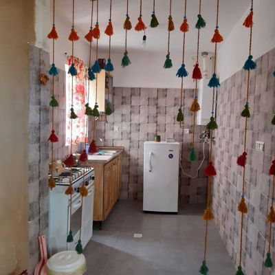 اقامتگاه بوم گردی خورزن اتاق کانکت تیر چوبی برای چهار نفر محلات