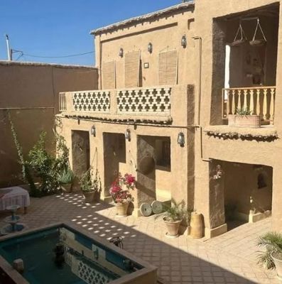اقامتگاه بوم گردی بهاربانو اتاق دو تخته دبل بهار نارنج فسا