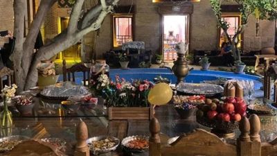 اقامتگاه سنتی داروش اتاق دو تخته دبل vip شاهنشین شیراز